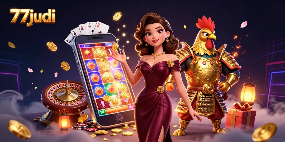 Play slots at 77judi, where glamorous scenes meet dynamic gaming experiences.