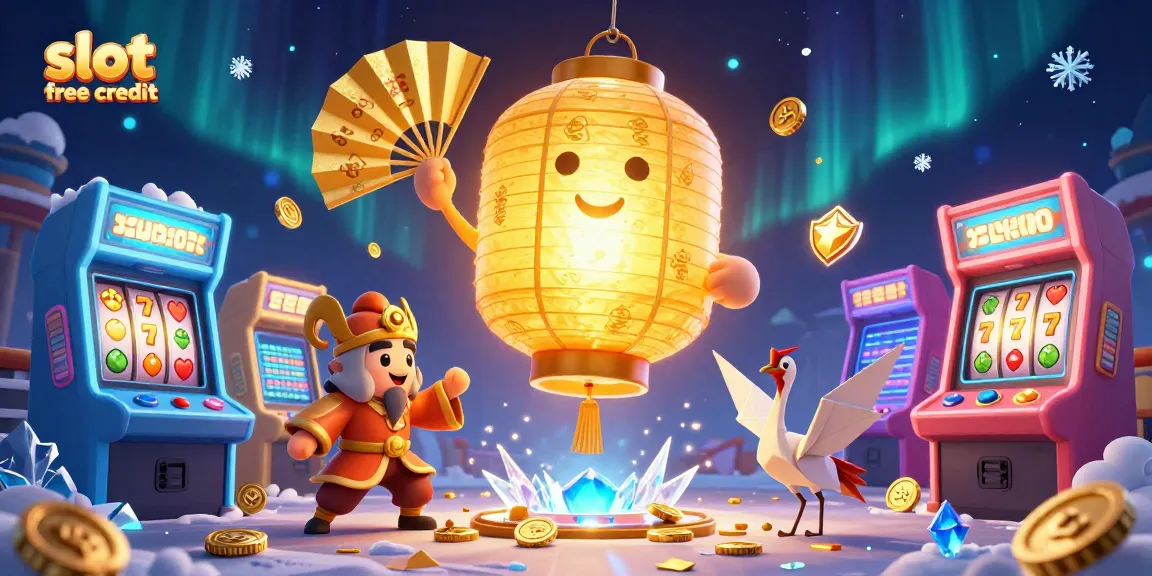 Experience the thrill of slot free credit with colorful gaming elements and vibrant casino characters.