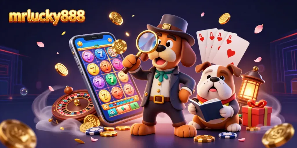 Experience the thrill of mrlucky888 with charming characters and dynamic casino elements.