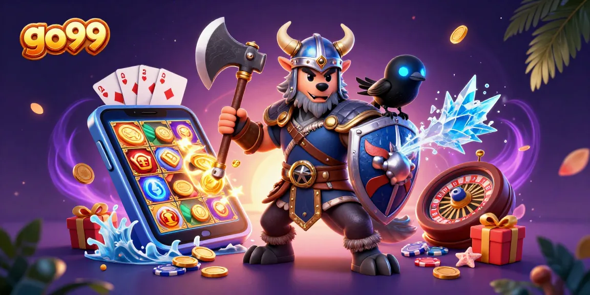 Experience thrilling gameplay at go99, with vibrant 3D casino characters and action elements