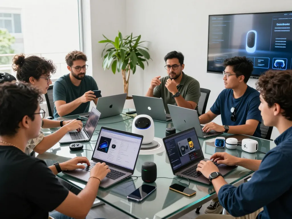 Explore the top 10 tech gadgets 2082 showcased in an engaging tech enthusiast discussion.