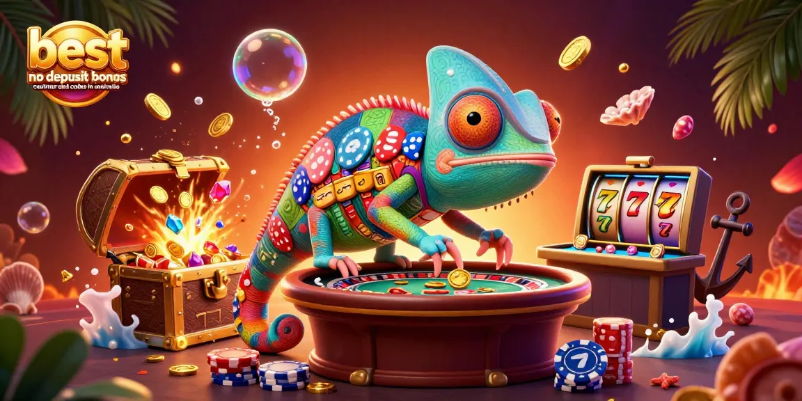 Engage with the best no deposit bonus casinos and codes in Australia through an exciting 3D casino scene.